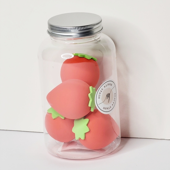Strawberry Application Makeup Sponges - Picture 2 of 2